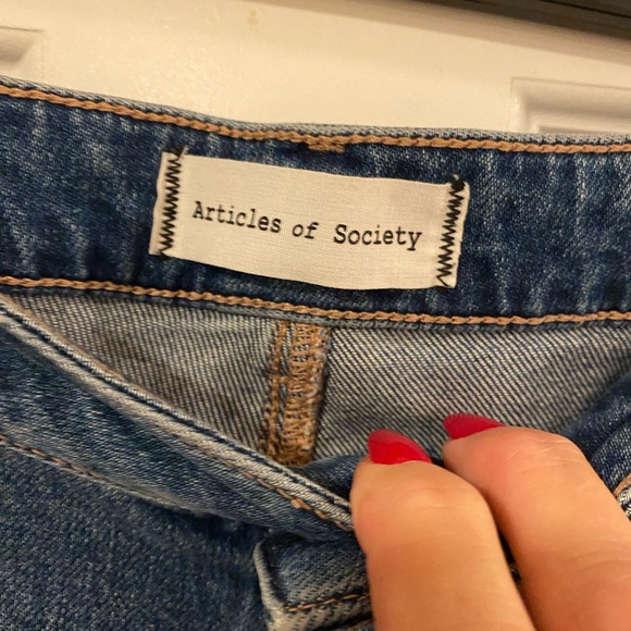 Article's of society denim blue jeans size 12 - Picture 3 of 4